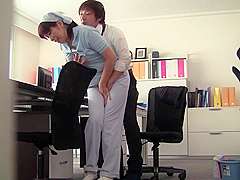 22B1202- Molester a mature cleaning woman the office
