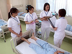 看護婦ナース 連続手コキ 凄テク手淫で連続で逝かせる nurse handjob semen sperma make ejaculate