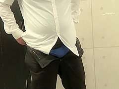 Exotic Japanese model in Horny Group Sex, Changing Room JAV movie