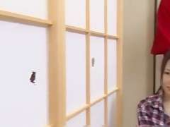 Best Japanese whore Mikan Kururugi, Riri Kouda in Incredible Glory Hole JAV scene
