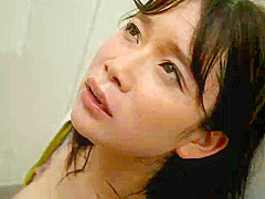 Lots of Ejaculation in Cute Mouth