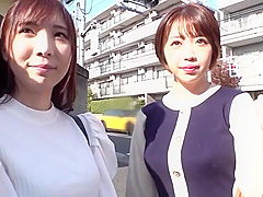 ショートヘア巨乳美女が熱いキスから始まる前戯で激しく手マンをされてお漏らし潮吹き